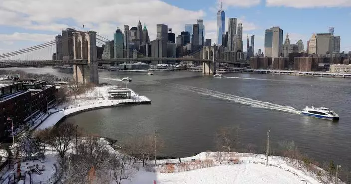 NYC police arrest man after officers were pelted during a snowball fight