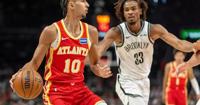Jalen Johnson scores 26 as Hawks rally past Nets 115-104 after 11-point fourth-quarter deficit