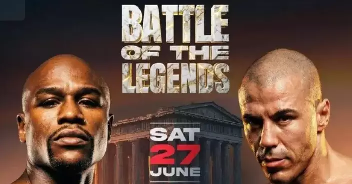 Floyd Mayweather Faces Greek Icon ‘Iron’ Mike Zambidis in Athens at BATTLE of the LEGENDS