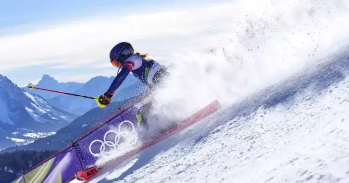 Shiffrin ends her Olympic medal drought by winning slalom gold, in Photos