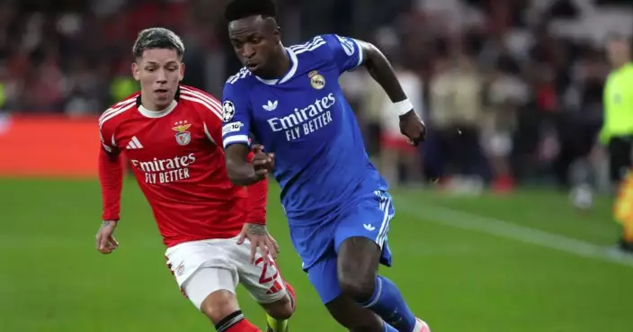 Benfica's Prestianni denies racially insulting Real Madrid's Vinícius in Champions League game