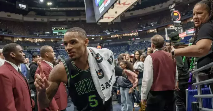 Dejounte Murray returns to the NBA in triumph more than a year after a major injury