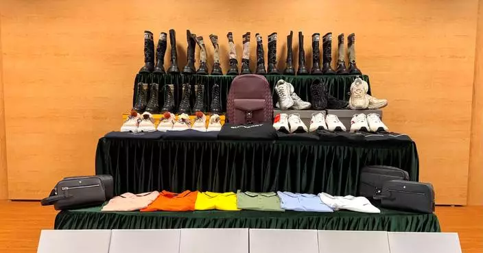 Hong Kong Customs Seizes $2.8 Million in Suspected Counterfeit Goods at Airport