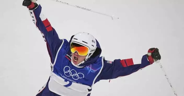 U.S. freeskier Alex Ferreira completes Olympic medal set with halfpipe gold, in photos
