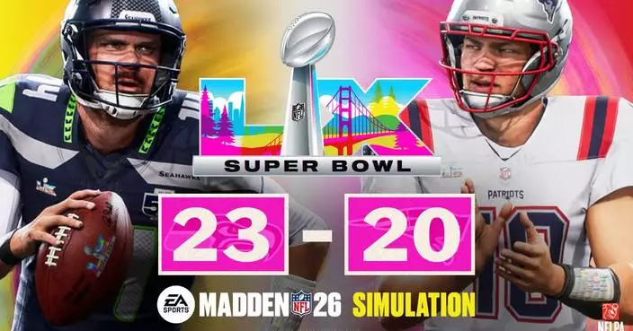 EA SPORTS™ Madden NFL 26 Simulation Reveals Seattle Seahawks to Win Super Bowl LX