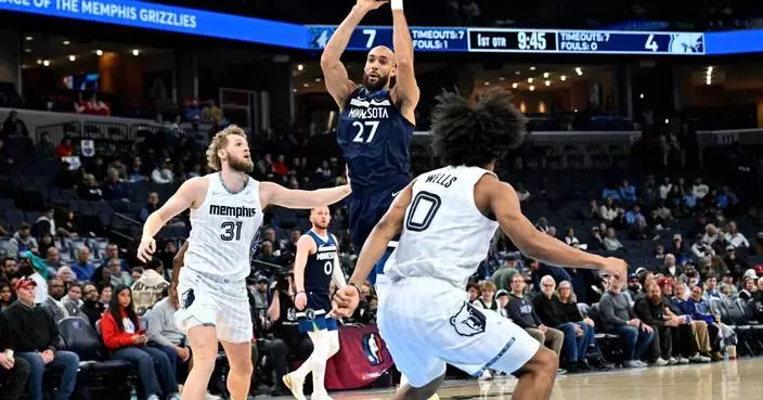 Grizzlies snap a 6-game losing streak with a 137-128 victory over the Timberwolves