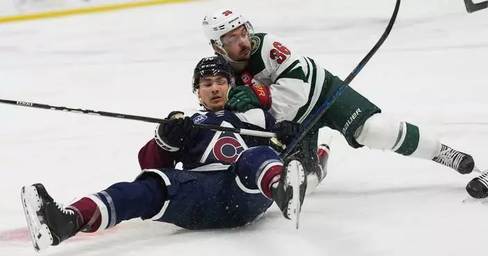 U.S. Olympian Matt Boldy has 2 goals and 2 assists in Wild’s 5-2 win over Avs