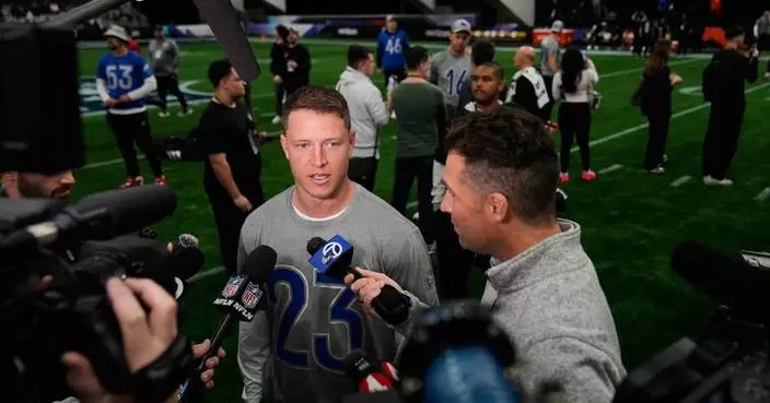 Christian McCaffrey wins 2025 Salute to Service award for supporting military veterans