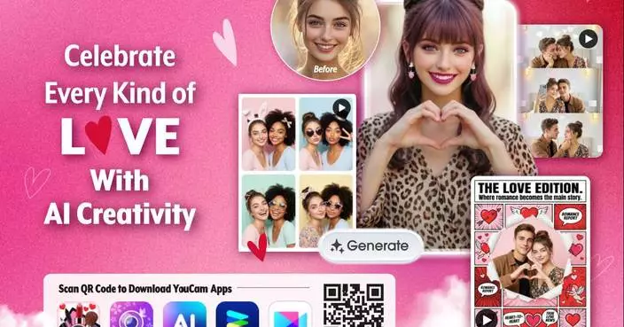 Perfect Corp. Unwraps a Love-Filled Valentine’s Day With Range of Generative AI-Powered Offerings Across YouCam Beauty &amp; Creativity Apps