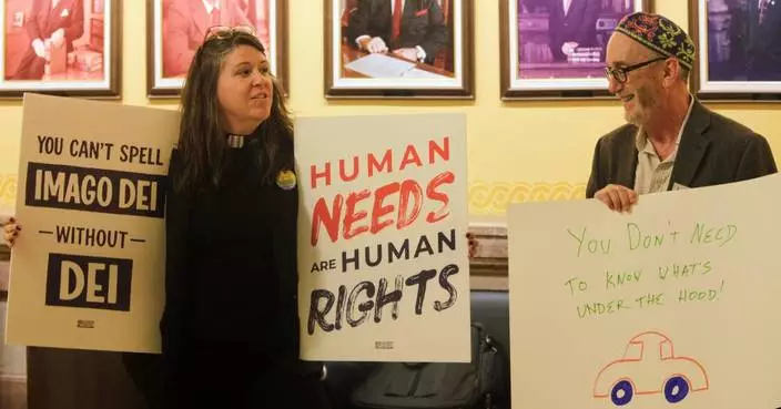 2 trans men sue Kansas over a law invalidating their driver's licenses and about 1,700 others