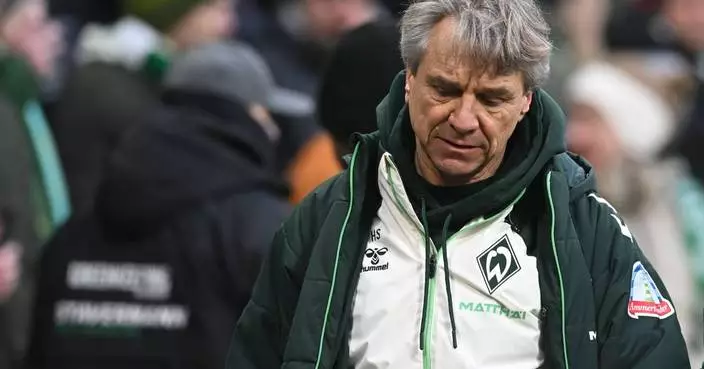 Werder Bremen fires Horst Steffen as coach after 10 games without a win in the Bundesliga