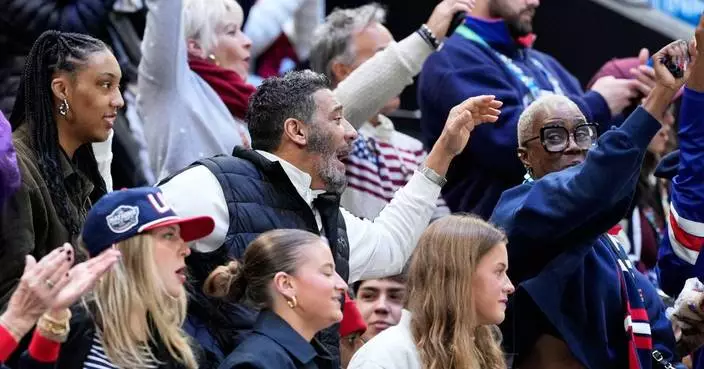 Hockey star Laila Edwards' family cheers at Olympic debut, thanks to Kelce brothers and a GoFundMe