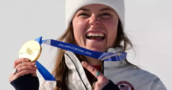 ‘Don’t jump in them’: Olympic athletes’ medals break during celebrations