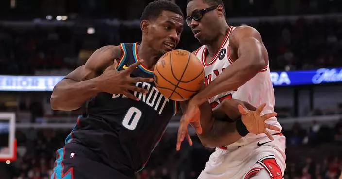 Duren with 26 points, 13 rebounds in return, Pistons top Bulls 126-110 for 5th straight win