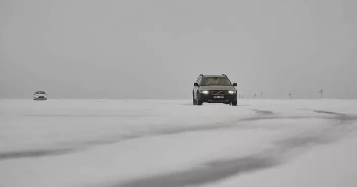 Take a ride across frozen sea on Estonia’s ice road