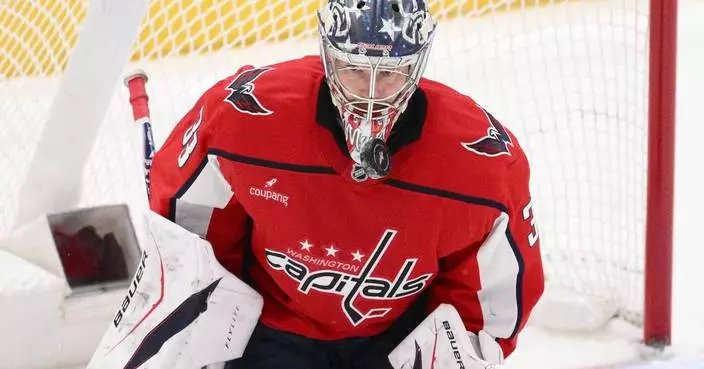 Pressed into service, goalie Clay Stevenson has delivered 2 important wins for Washington