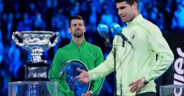 Djokovic falls short of a 25th major title as Alcaraz triumphs in Australia. It's still his mission