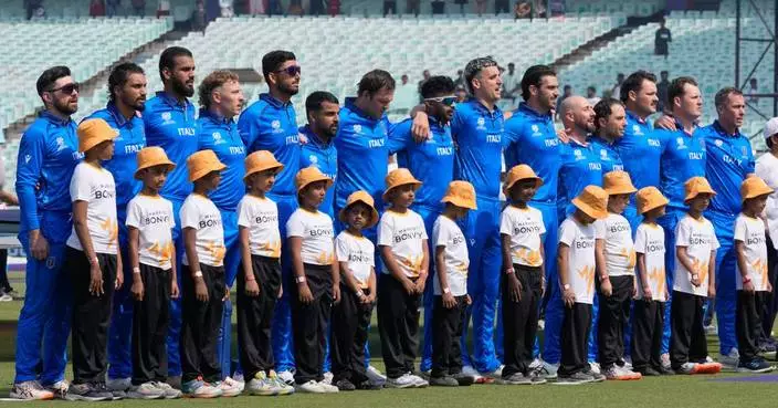 Italy wins toss and fields in debut T20 World Cup game against Scotland