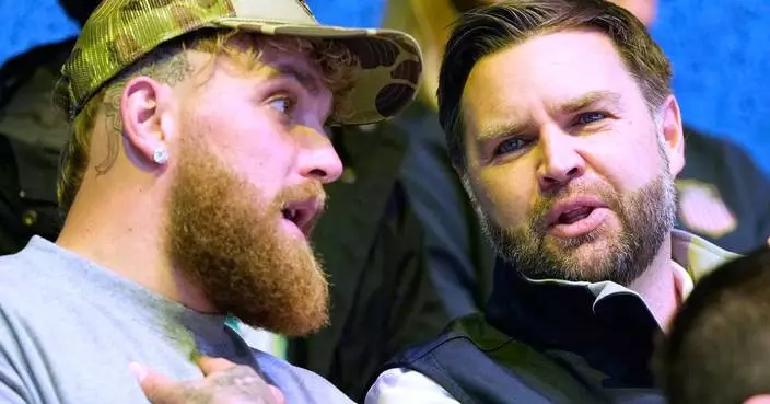 JD Vance and Jake Paul watch U.S. women's hockey team together at the Winter Olympics