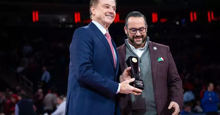 Proud papa Rick Pitino gets another hard-fought milestone win against his ‘brilliant’ son
