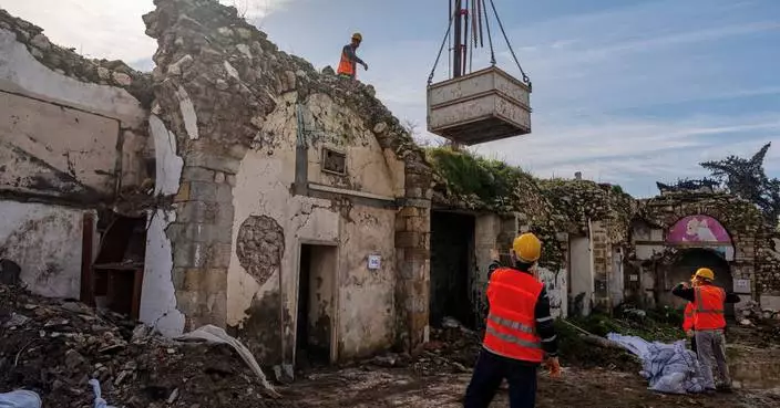 Architect aims to rebuild a church and help restore a quake-hit Turkish city’s multicultural past
