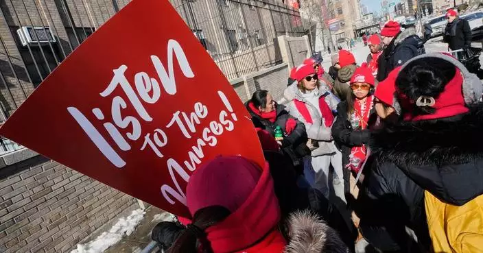 Nurses on strike in New York approve new contracts at 2 of 3 hospital systems