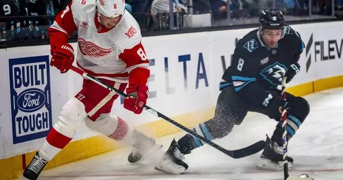 Utah beats Detroit 4-1 for 8th win in last 10 home games