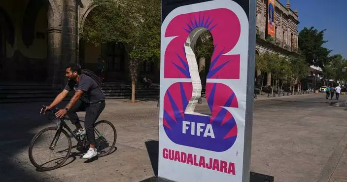 FIFA president says he has full confidence in Mexico as World Cup host despite cartel violence