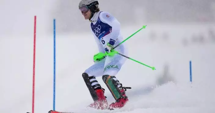 Skier Lucas Pinheiro Braathen’s all-out style: A gold for Brazil in giant slalom, then slalom fall