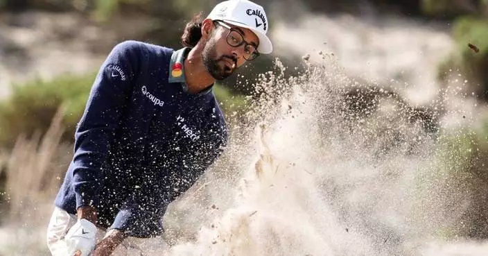 Bhatia and Hisatsune share Pebble Beach lead. Travis Kelce and amateurs head home