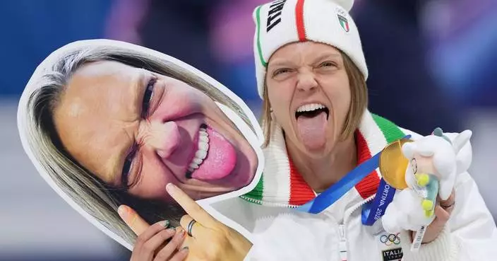 Fontana extends medal record as Italy wins Olympic short track mixed team relay