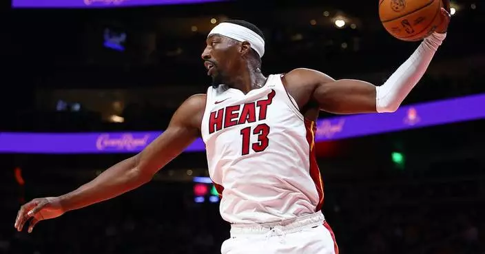 Herro scores 24 points in return to help the Heat beat the Hawks 128-97