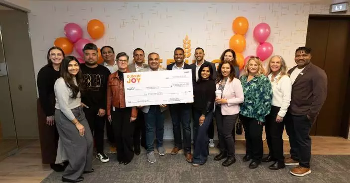 Dunkin’ Joy in Childhood Foundation® Grants $1 Million to Feeding America® to Support Local Food Banks Nationwide