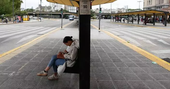 A nationwide union strike in Argentina tests its leader Milei's flagship labor overhaul