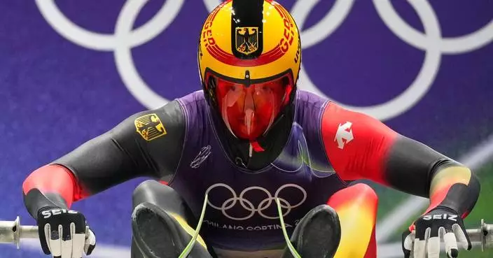 Langenhan, Mueller, Fischnaller lead way after 1st 2 runs of Olympic men’s luge race
