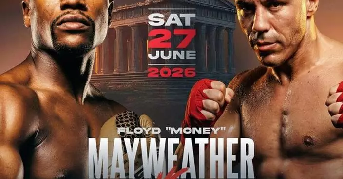 Floyd Mayweather Faces Greek Icon 'Iron' Mike Zambidis in Athens at BATTLE of the LEGENDS