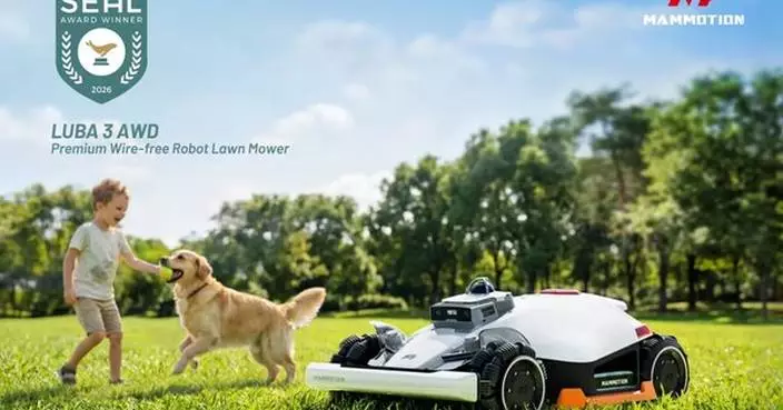 MAMMOTION's LUBA 3 AWD Robotic Lawn Mower Wins 2026 SEAL Sustainable Product Award