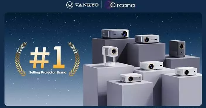 Vankyo Ranks No. 1 Spot in North American Projector Market for a Second Straight Year