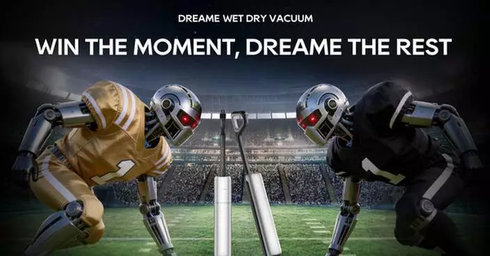 Dreame Wet Dry Vacuum Makes Its U.S. Prime-Time Debut on Game Day with NBC