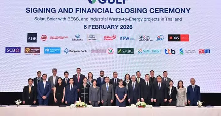 GULF secures THB 60 billion, or approximately USD 1.9 billion, to invest in renewable energy power projects with a total contracted generation capacity of 939 MW