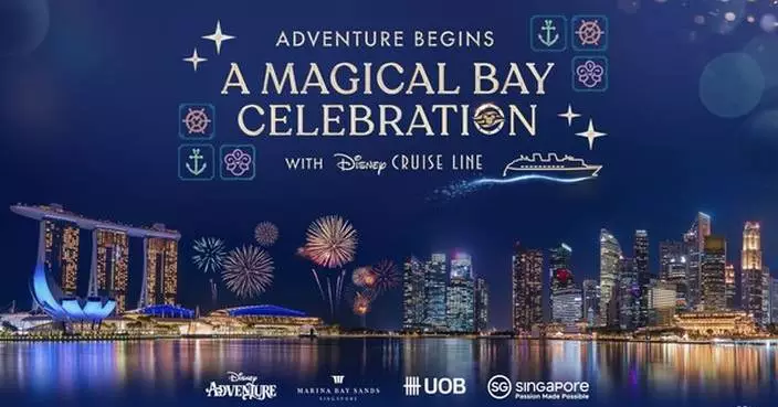 Marina Bay precinct partners UOB, Marina Bay Sands and Singapore Tourism Board, together with Disney Cruise Line, to illuminate Singapore’s skyline with a fireworks sky show