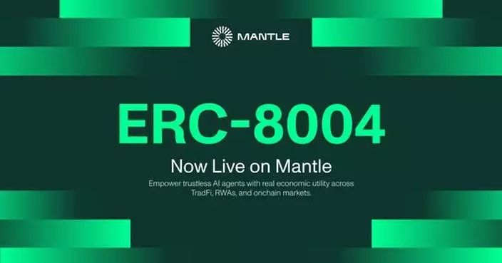 Mantle Unlocks Autonomous Economy with ERC-8004 Deployment