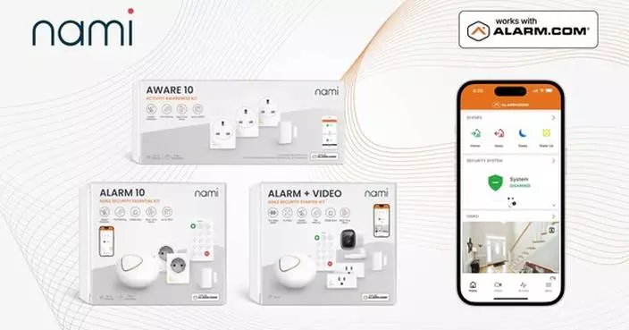 nami Introduces Agile Security and Personal Awareness Systems compatible with Alarm.com Ahead of MWC 2026