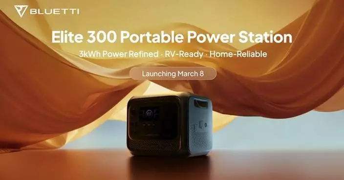 Brave the Blizzard: BLUETTI Unveils Elite 300 to Keep Homes and RVs Powered During Winter Storms