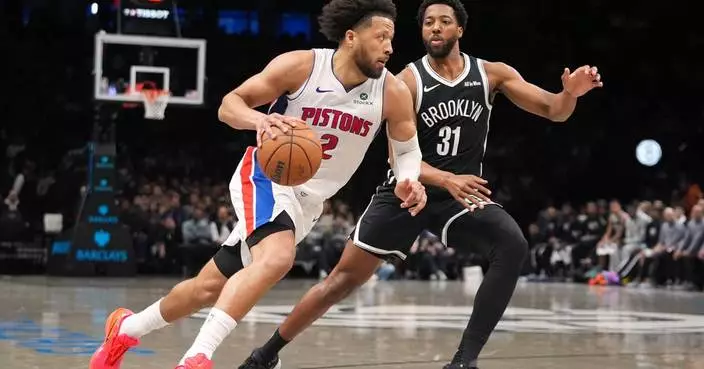 Pistons snap season-worst 4-game skid with 138-100 win over Nets
