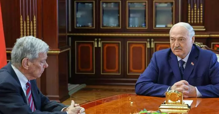 Belarus leader hosts US envoy for talks, latest step in his effort to improve ties with Washington