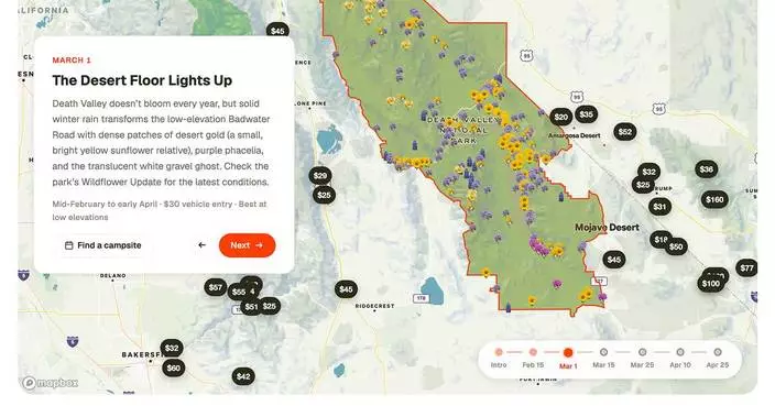 Hipcamp Launches Interactive California Superbloom Forecast Built From 150,000+ iNaturalist Observations