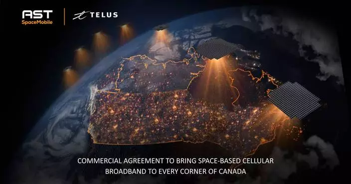 TELUS and AST SpaceMobile Partner to Bring Space-Based Cellular Broadband Connectivity to Every Corner of Canada