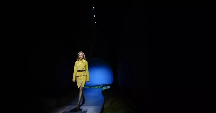 At Hermès, Nadège Vanhée turns Paris twilight into a state of mind