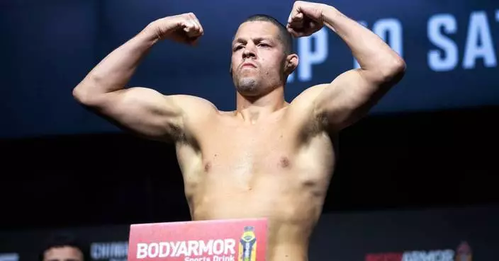 Nate Diaz is returning to MMA for a bout with Mike Perry on the Rousey-Carano undercard